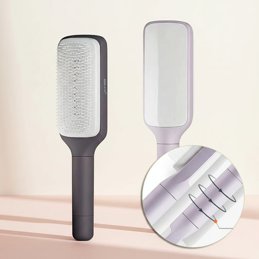 4 In 1 Self Cleaning Hair Brush - Online Beauty Cart