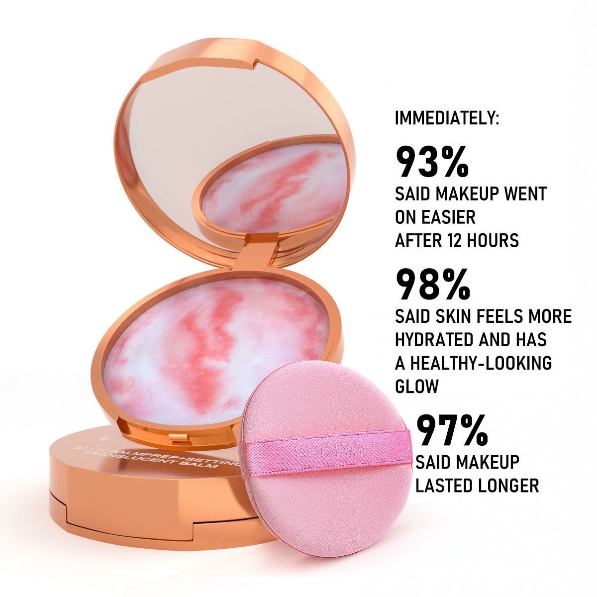 PHOFAY Waterproof Oil Control Setting Cream - Online Beauty Cart