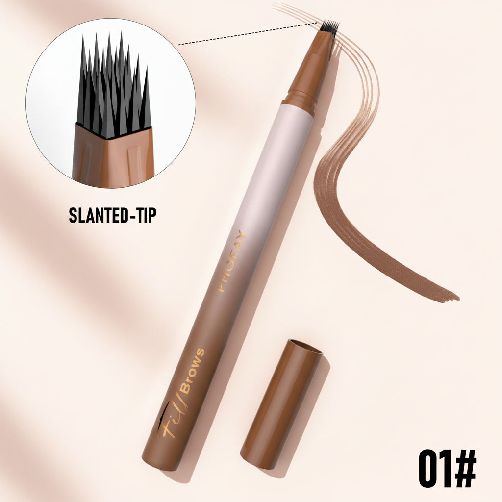 PHOFAY WATERPROOF WILD EYEBROW PENCIL - Online Beauty Cart