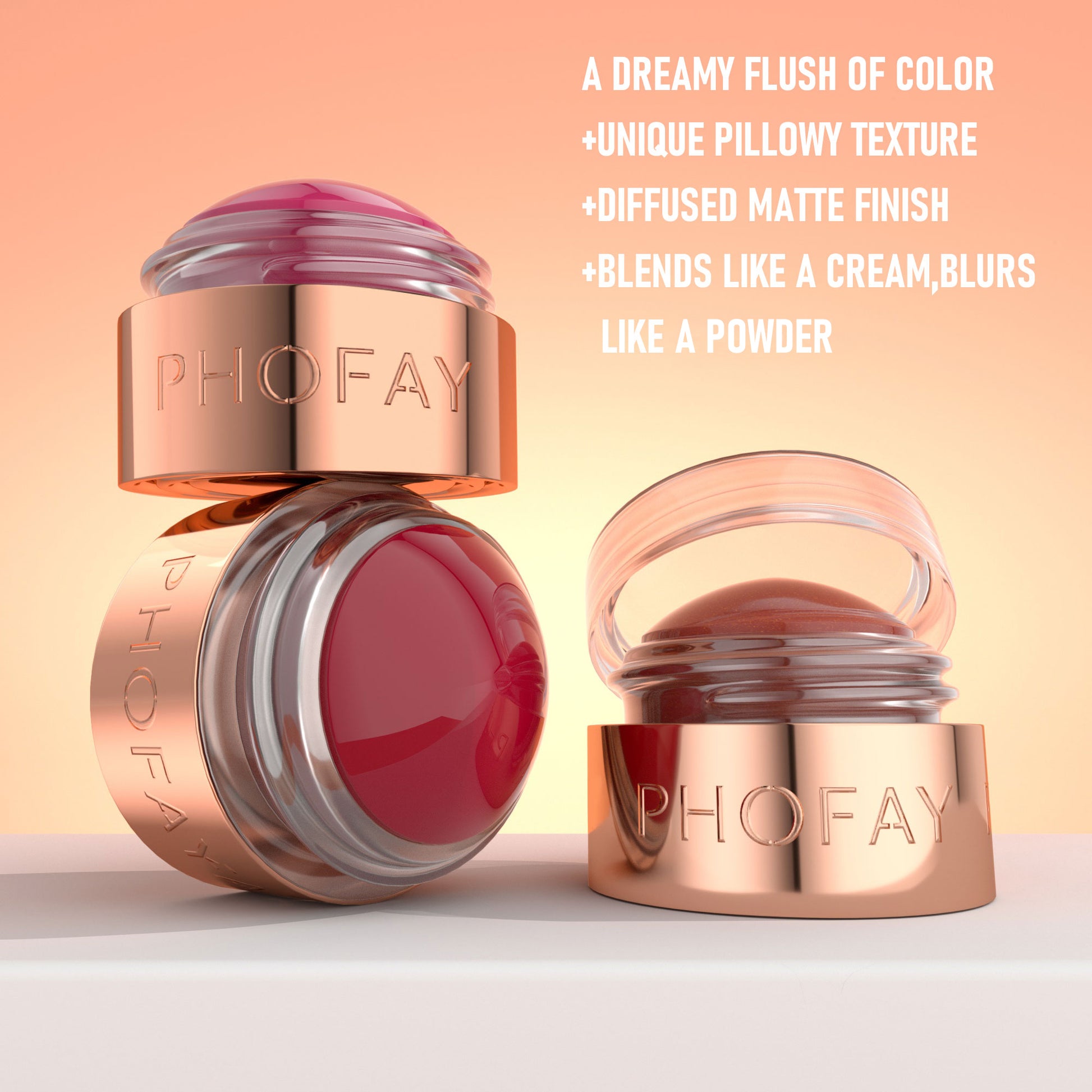 PHOFAY MOUSSE BLUSH CREAM - Online Beauty Cart