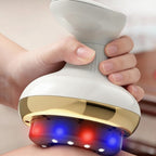 Electric Gua Sha Facial & Body Massager – Rechargeable Scraping Tool with Vibration for Lymphatic Drainage, Contouring & Glow