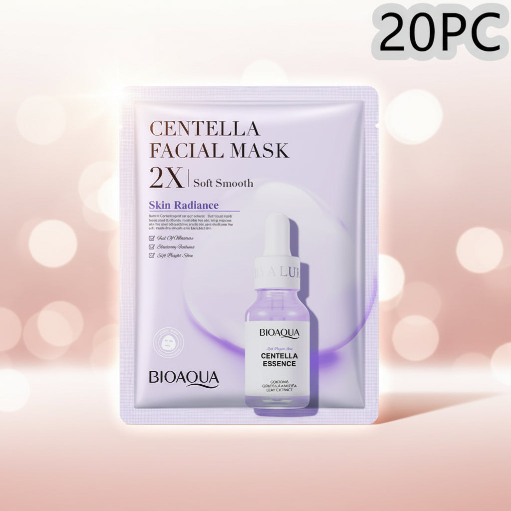 Collagen Face Mask Moisturizing Firming Face Sheet Mask Hyaluronic Acid Facial Masks Beauty Skin Care Gel Skin Care - Online Beauty Cart