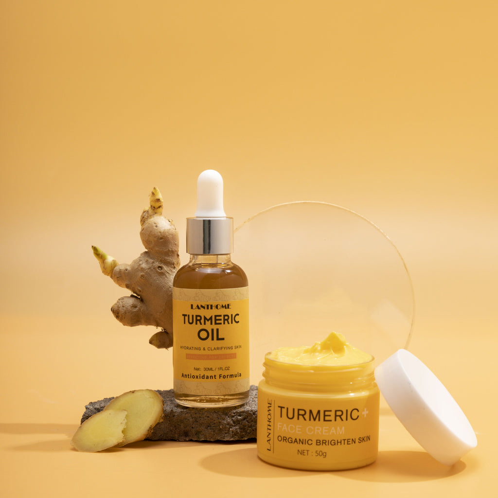 Lantehome Turmeric Essential Oil Skin Care Set