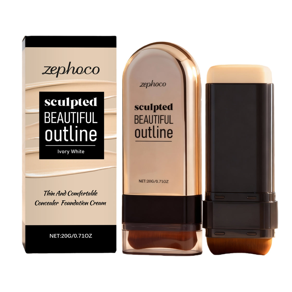ZEPHOCO Concealer Foundation Stick - Online Beauty Cart