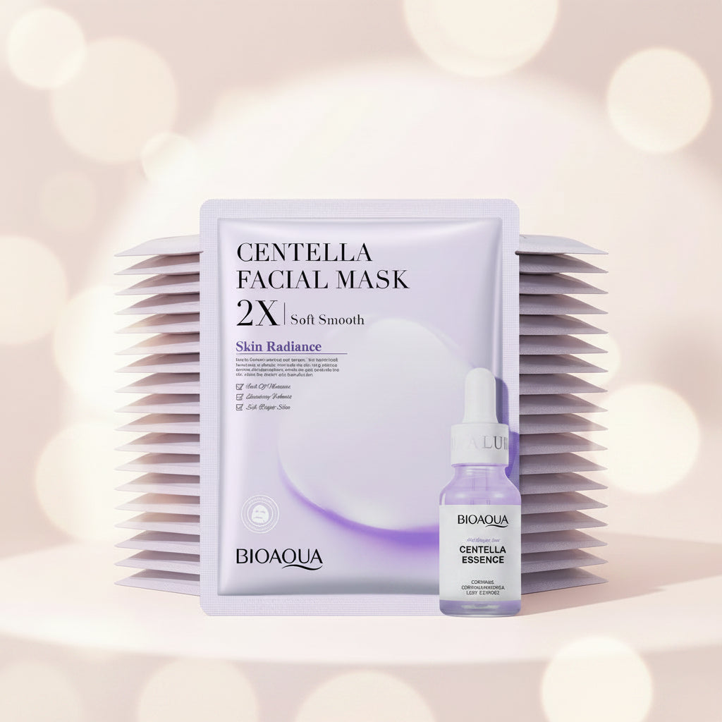 Collagen Face Mask Moisturizing Firming Face Sheet Mask Hyaluronic Acid Facial Masks Beauty Skin Care Gel Skin Care - Online Beauty Cart
