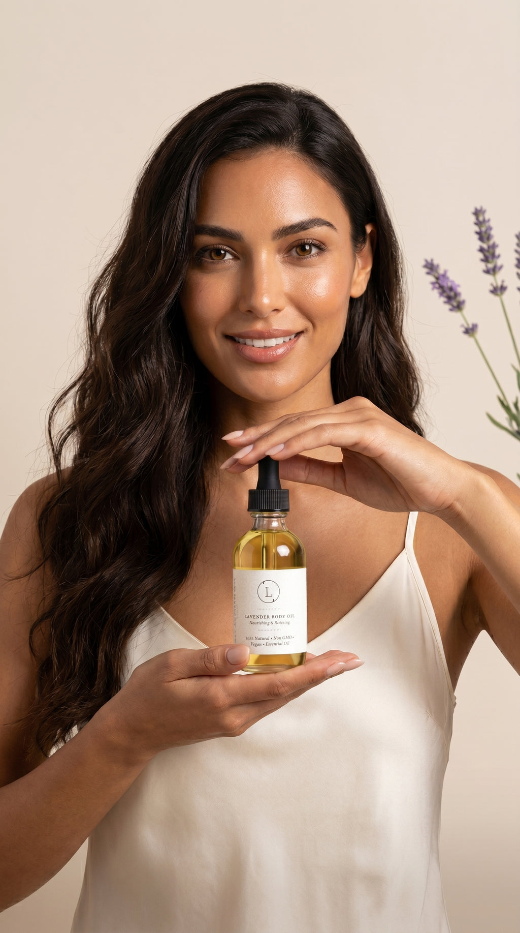 Lavender Body Oil, Natural Moisturizing Body Oil