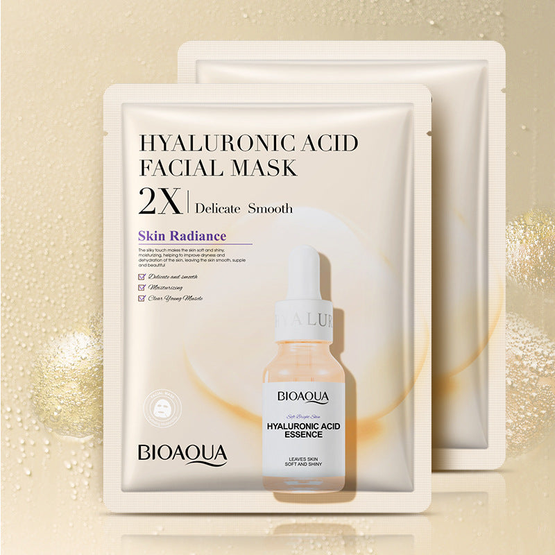 Collagen Face Mask Moisturizing Firming Face Sheet Mask Hyaluronic Acid Facial Masks Beauty Skin Care Gel Skin Care - Online Beauty Cart