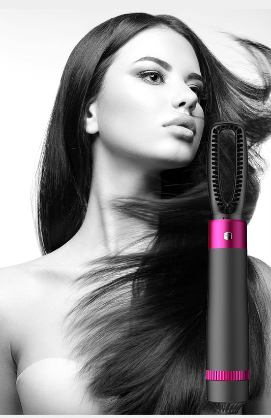 Professional 5 In 1 Hair Dryer Brush Dryer And Straightening Brush Electric Hair Styling Tool Automatic Hair Curler Beauty Supplies Gadgets - Online Beauty Cart