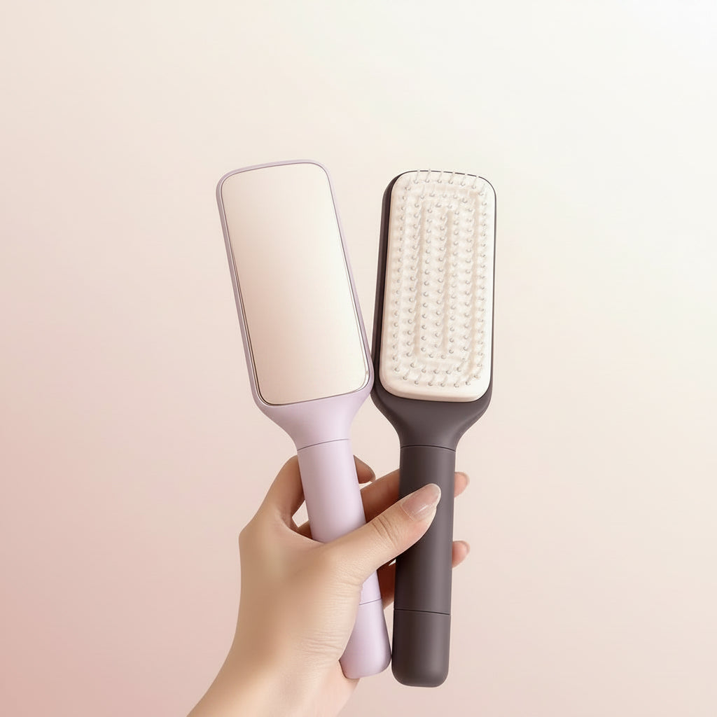 4 In 1 Self Cleaning Hair Brush - Online Beauty Cart