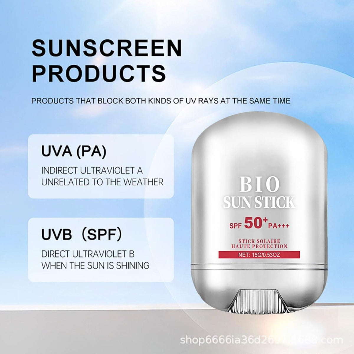 Bio Sunscreen Stick SPF 50 - Online Beauty Cart