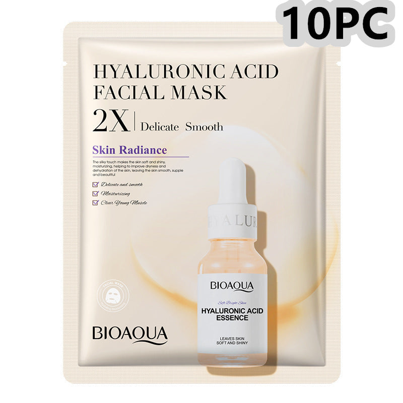 Collagen Face Mask Moisturizing Firming Face Sheet Mask Hyaluronic Acid Facial Masks Beauty Skin Care Gel Skin Care - Online Beauty Cart