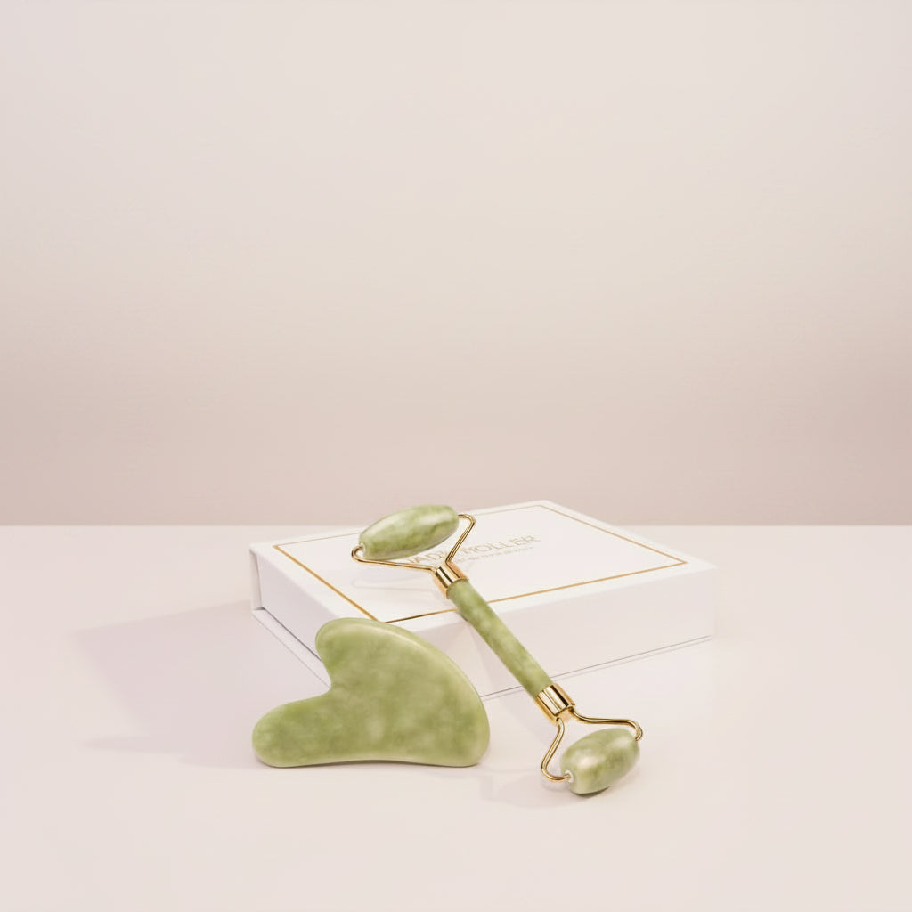 Jade Roller & Gua Sha Gift Box - Online Beauty Cart