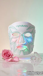 LED Light Therapy Silicone Facial Mask