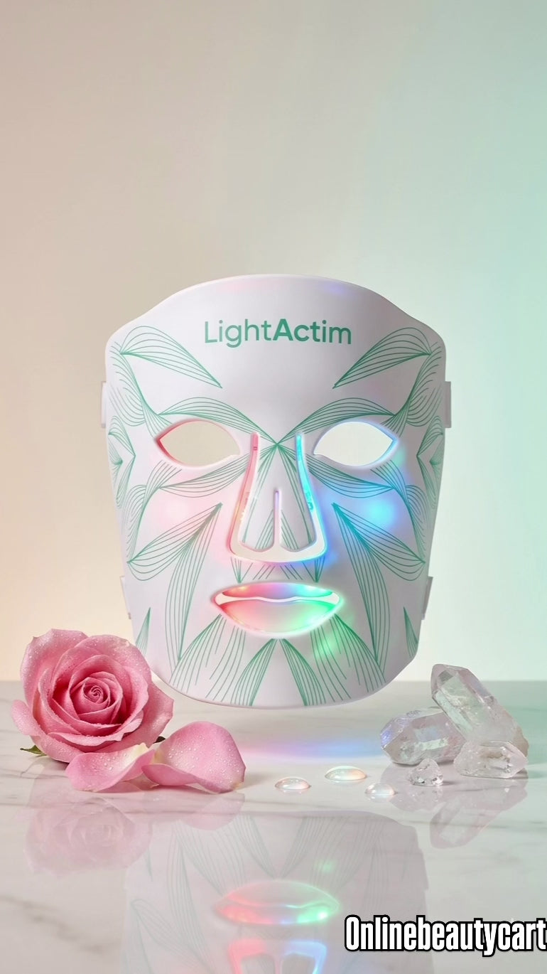 LED Light Therapy Silicone Facial Mask