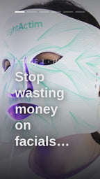 LED Light Therapy Silicone Facial Mask