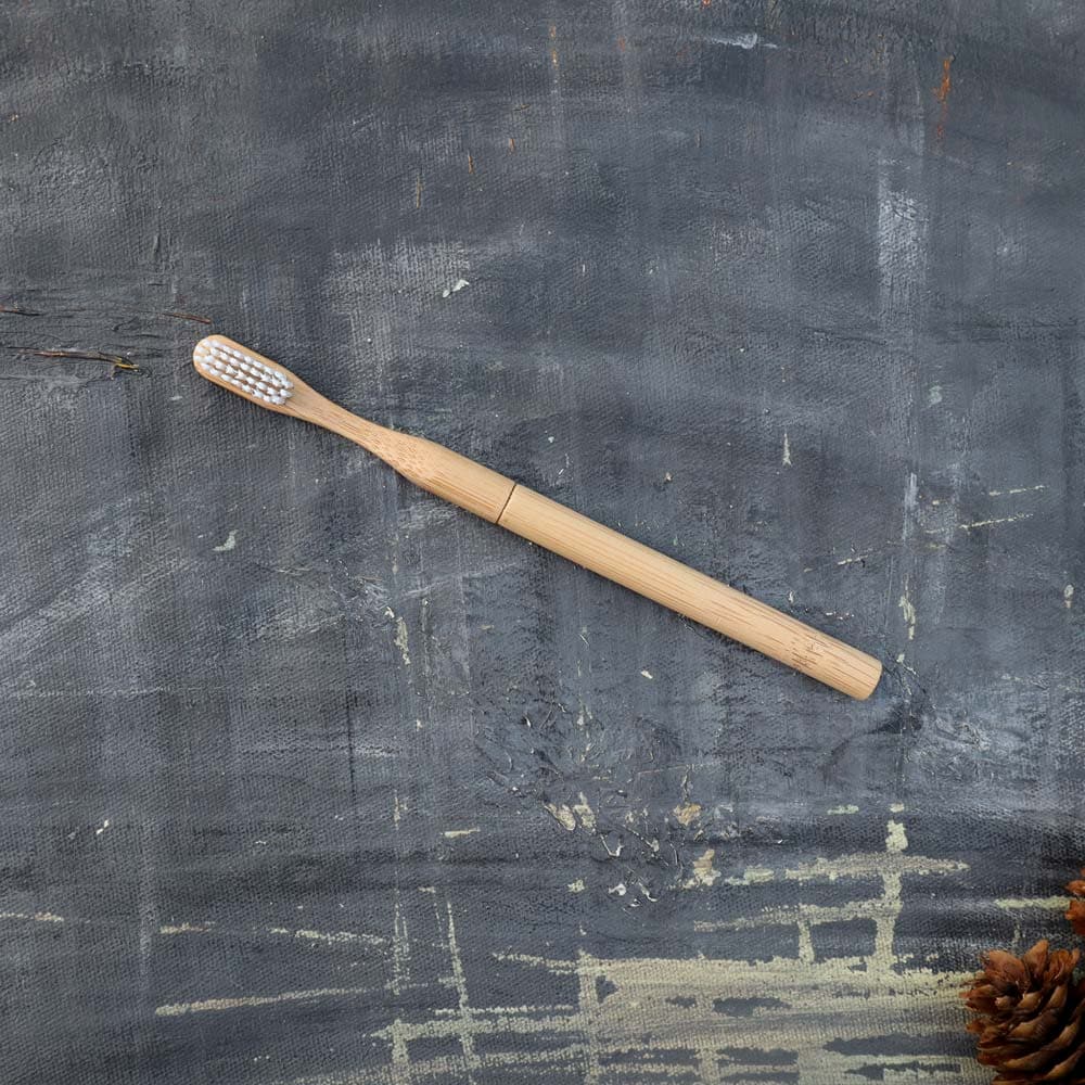 Refillable Bamboo Toothbrush (Canada Only) - Online Beauty Cart