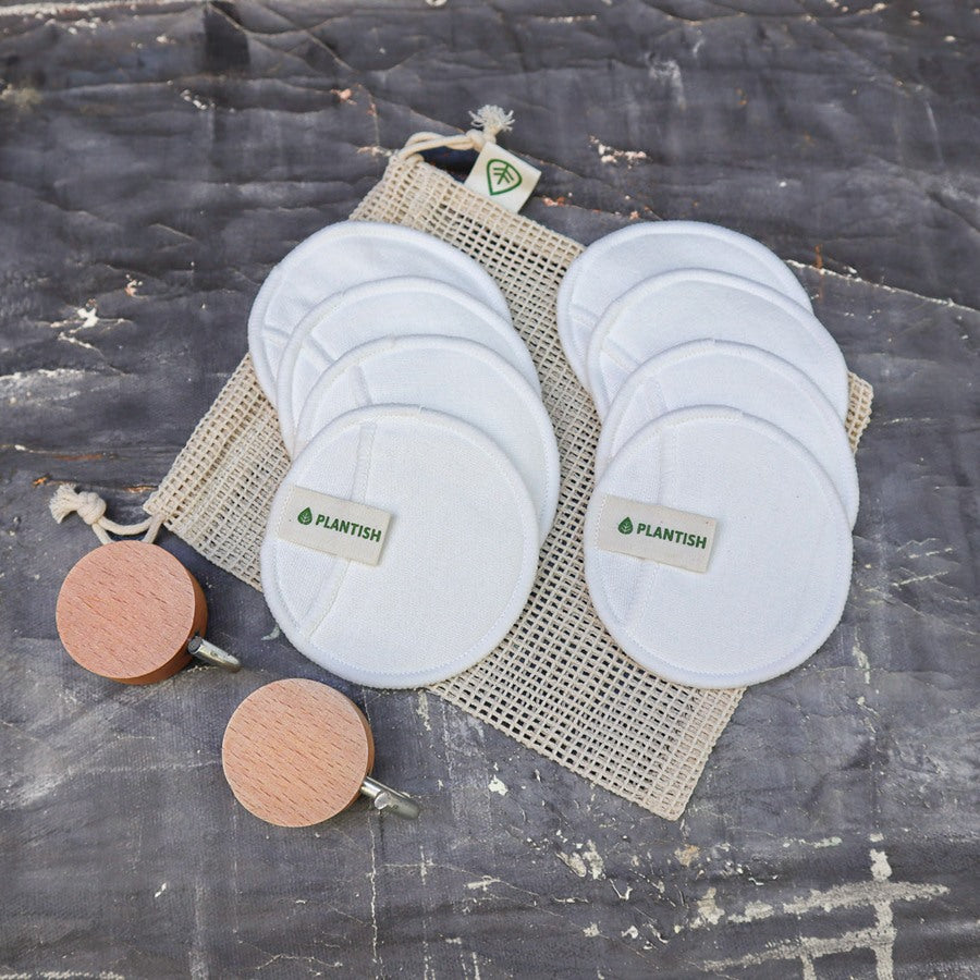 100% Cotton Facial Rounds Set - Online Beauty Cart