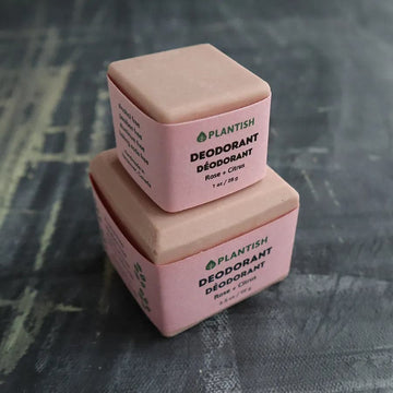 Zero Waste Deodorant Bar - Rose & Citrus - Online Beauty Cart