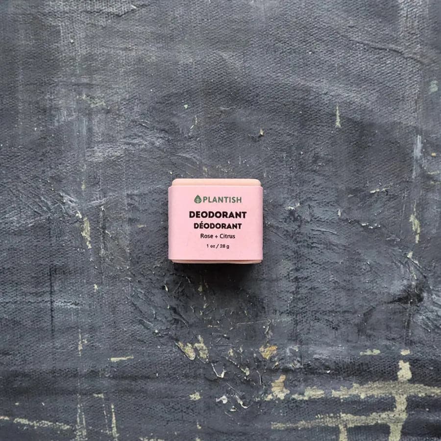 Zero Waste Deodorant Bar - Rose & Citrus - Online Beauty Cart